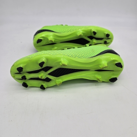 Adidas Shoe 2.5 Youth X Speedportal.3 FG Soccer Cleats GW8500 Solar Green Black - Picture 8 of 9